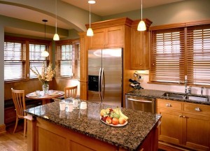 stylish blinds for kitchens