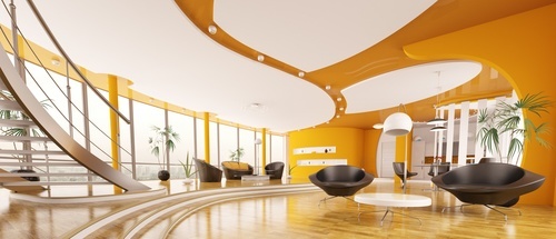 orange color for interior design
