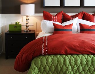 Bedding with Nice Pillow Sham Covers