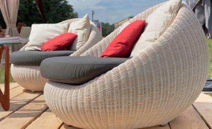 Outdoor pillows and cushions